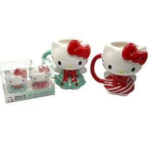 NWT 2024 Hello Kitty Christmas Mug/ Shaker Bundle